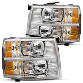 VehicleAid Headlights For 2012-2013 Chevy Silverado 3500